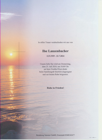 Lanzenbacher Ilse 22072024