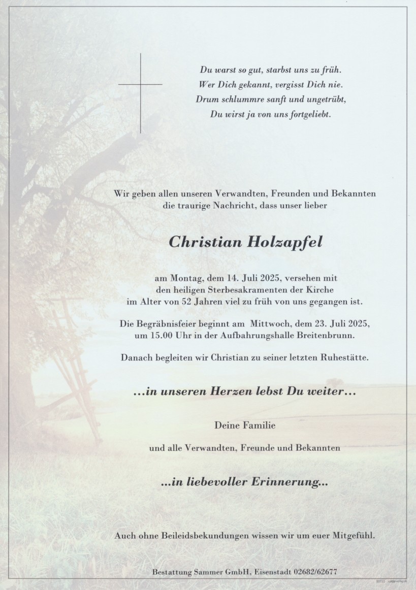 Holzapfel Christian 14072025