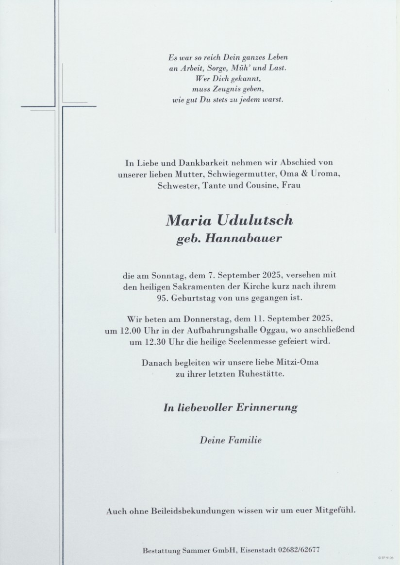 Udulutsch Maria 07092025