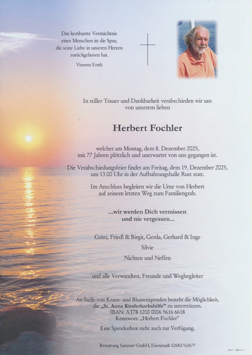 Bestattung Sammer Eisenstadt 4 Fochler Herbert 08122025