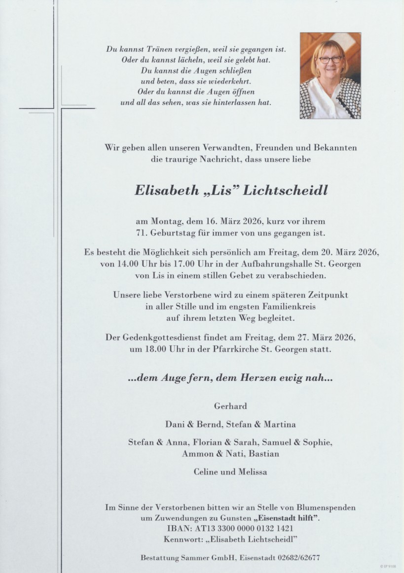 Lichtscheidl Elisabeth 16032026