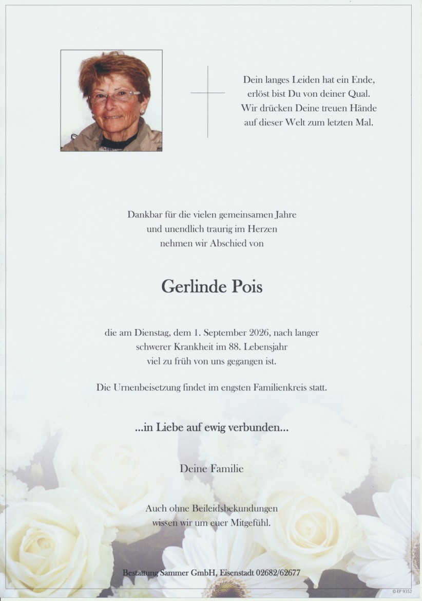 Pois Gerlinde 01092026