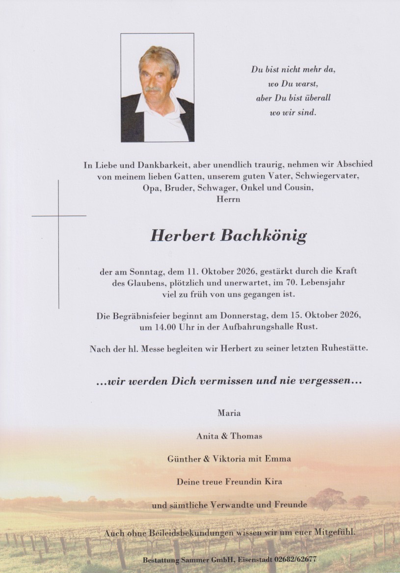 Bestattung Sammer Eisenstadt 6 Bachkoenig Herbert 11102026