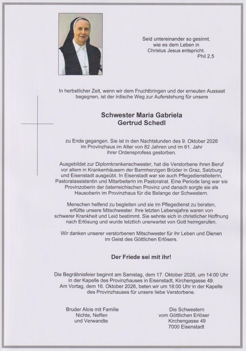 Bestattung Sammer Eisenstadt 4 Sr M Gabriela 09102026